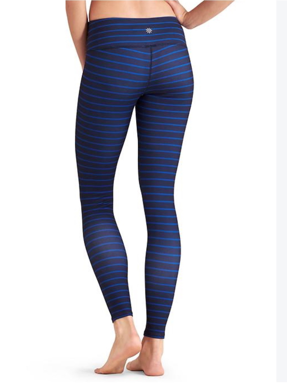 Athleta Stripes Chaturanga Tight